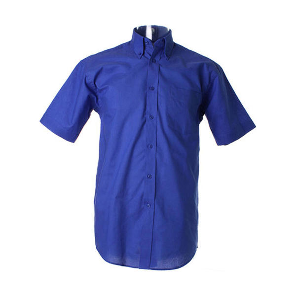 Classic Fit Workwear Oxford Shirt SSL - Italian Blue - L