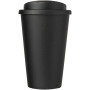 Americano® Recycled 350 ml spill-proof tumbler - Solid black