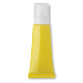 Tube met zonnebrandcrème en lippenbalsem Tube met zonnebrandcrème en lippenbalsem