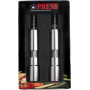 Stainless steel salt and pepper mill Annalena silver