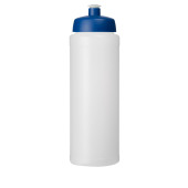 Baseline® Plus 750 ml flaska med sportlock - Transparent/Blå