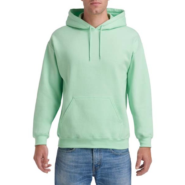 Gildan Sweater Hooded HeavyBlend for him 455 mint green XL