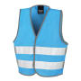 Junior Enhanced Visibility Vest - Sky Blue - S (4-6)