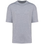 Oversized T-shirt korte mouwen uniseks Oxford Grey S