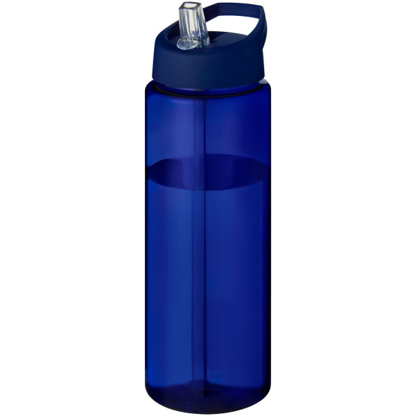 H2O Active® Eco Vibe 850 ml spout lid sport bottle - Blue/Blue