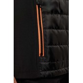 Bodywarmer Day To Day in twee stoffen Navy / Silver 5XL