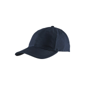 Baseball cap zonder logo Marineblauw