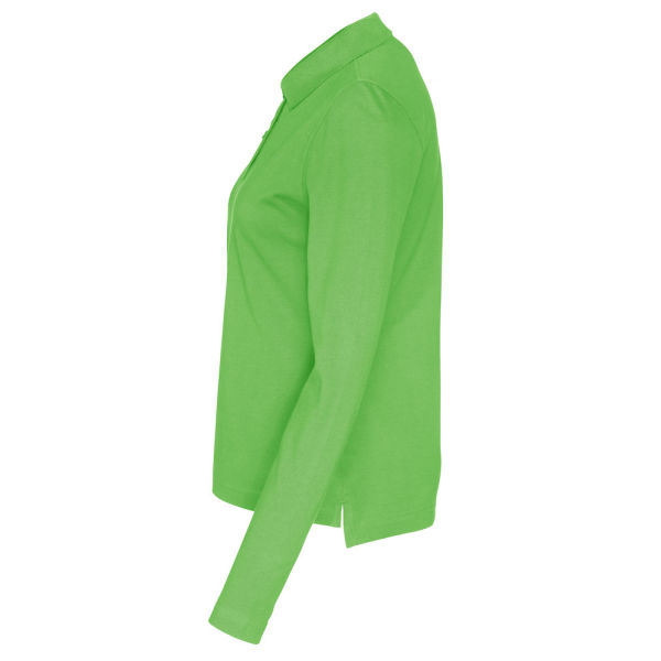 Cottover Gots Pique Long Sleeve Lady green XS
