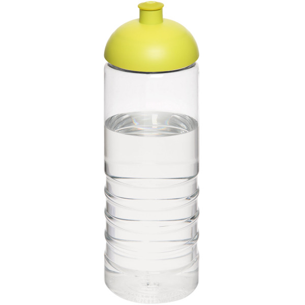 H2O Active® Treble 750 ml dome lid sport bottle - Transparent/Lime