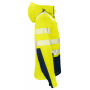 6416 Shell Jacket Yellow/navy XXXL