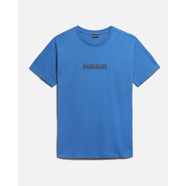 T-shirt korte mouwen S-Box Skydiver blue S