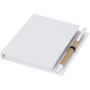 Colours combo pad with pen - White