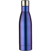 Vasa Aurora 500 ml koper vacuüm geïsoleerde drinkfles - Blauw