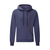 Classic Hooded Sweat - Heather Navy - S