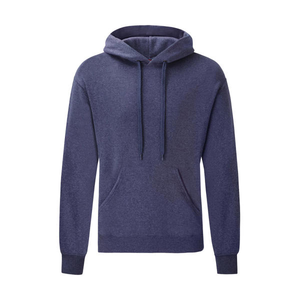 Classic Hooded Sweat - Heather Navy - S