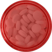 PS container met mintjes en lippenbalsem Rio rood