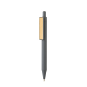 GRS RABS pen met bamboe clip, grijs