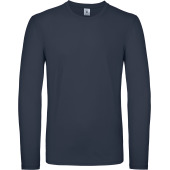 #E150 Men's T-shirt long sleeve Navy 4XL