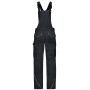 Workwear Pants with Bib - SOLID - - carbon - 42