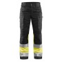 Dames High Vis werkbroek met stretch