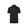PM 6 Men's Workwear Polo Shirt Modern-Flair, from Sustainable Material , 51% GRS Certified Recycled Polyester / 47% Conventional Cotton / 2% Conventional Elastane - black - 2XL