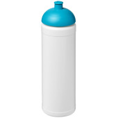 Baseline® Plus 750 ml sportflaska med kupollock - Vit/Aqua