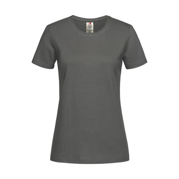 Classic-T Organic Fitted Women - Real Grey - XS