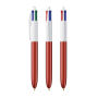 BIC® 4 Colours Glacé with Lanyard 4 Colours Glacé BP LP Red_UP white_RI white