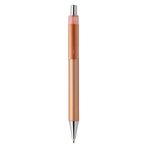 X8 metallic pen, bruin