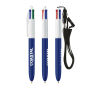 BIC® 4 Colours Soft with Lanyard 4 Colours Soft BP LP Red_UP white_RI white