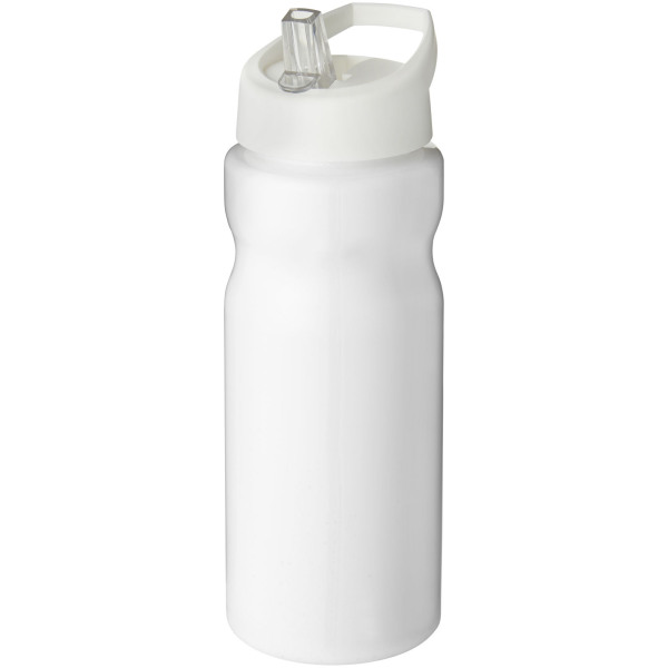 H2O Active® Base 650 ml spout lid sport bottle - White