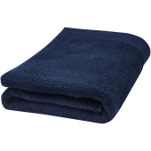 Ellie 550 g/m² håndklæde i bomuld 70x140 cm - Marineblå