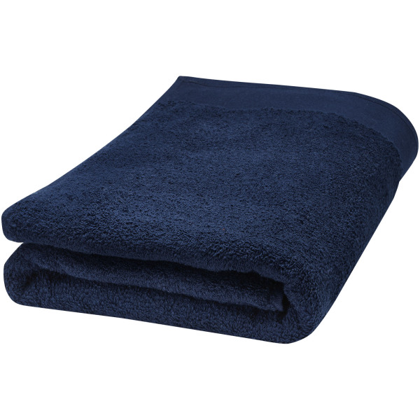 Ellie 550 g/m² cotton bath towel 70x140 cm - Navy