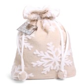 Norländer Luxe Kerst Geschenkzak Taupe Norländer Luxe Kerst Geschenkzak Taupe
