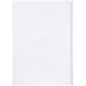 Rothko A5 notitieboek - Frosted transparant/Wit - 50 pages
