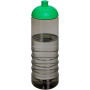 H2O Active® Eco Treble drinkfles met koepeldeksel van 750 ml - Charcoal/Groen