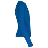 Kinder thermo t-shirt lange mouwen Sporty Royal Blue 6/8 jaar