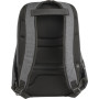 PVC laptop backpack Aliza black