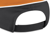 Teamwear Competition Cap - Orange/Black/White - One Size