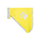 Dog safety vest lime yellow