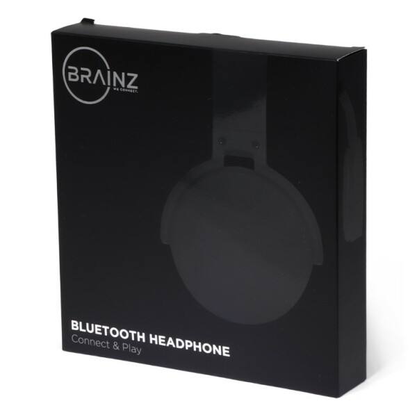 BRAINZ Bluetooth Hoofdtelefoon Zwart