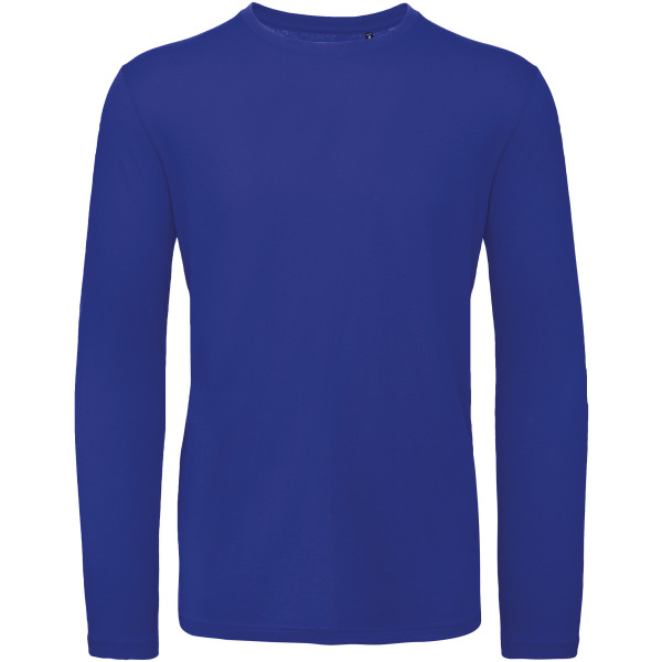 Men's organic Inspire long-sleeve T-shirt Cobalt Blue 3XL