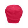 MB7955 Knitted Long Beanie - pink - one size