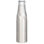 Hugo 650 ml koper vacuüm geïsoleerde drinkfles met auto verzegeling - Zilver