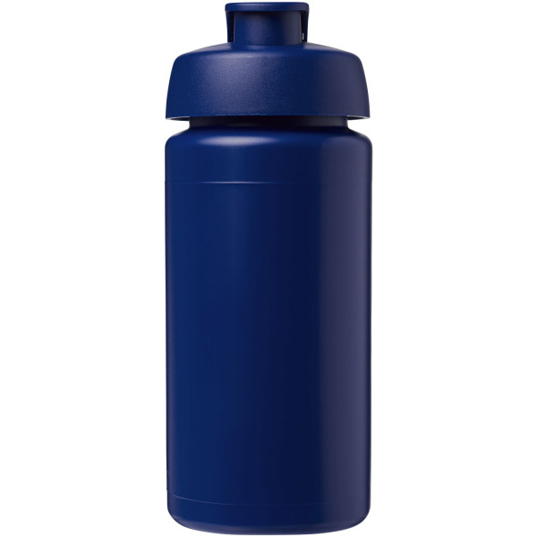 Baseline® Plus grip 500 ml flip lid sport bottle - Blue