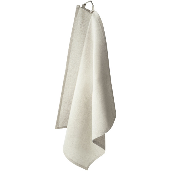 Pheebs 200 g/m² recycled cotton kitchen towel - Heather natural