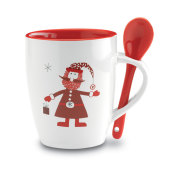 CLAUS - Kerstmok met lepel CLAUS - Kerstmok met lepel