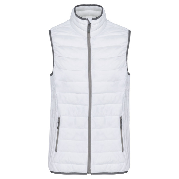 Ladies' lightweight sleeveless down jacket White XXL