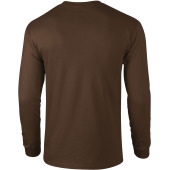 Ultra Cotton™ Classic Fit Adult Long Sleeve T-Shirt Dark Chocolate 3XL
