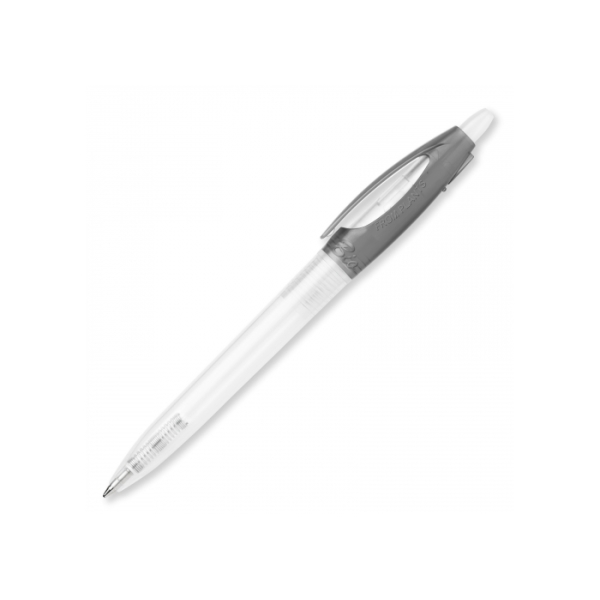 Ball pen Bio-S! Clear transparent - Frosted Black